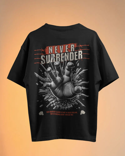OVER SIZE TSHIRT 240GSM-DSH4M3 Back