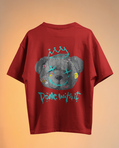 OVER SIZE TSHIRT 240GSM-DSE5F6 Back