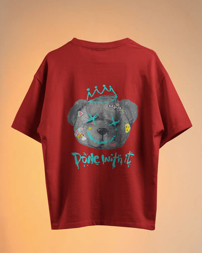 OVER SIZE TSHIRT 240GSM-DSW3N4 Back