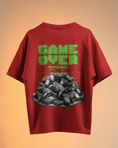 OVER SIZE TSHIRT 240GSM-DSW5A4 Back